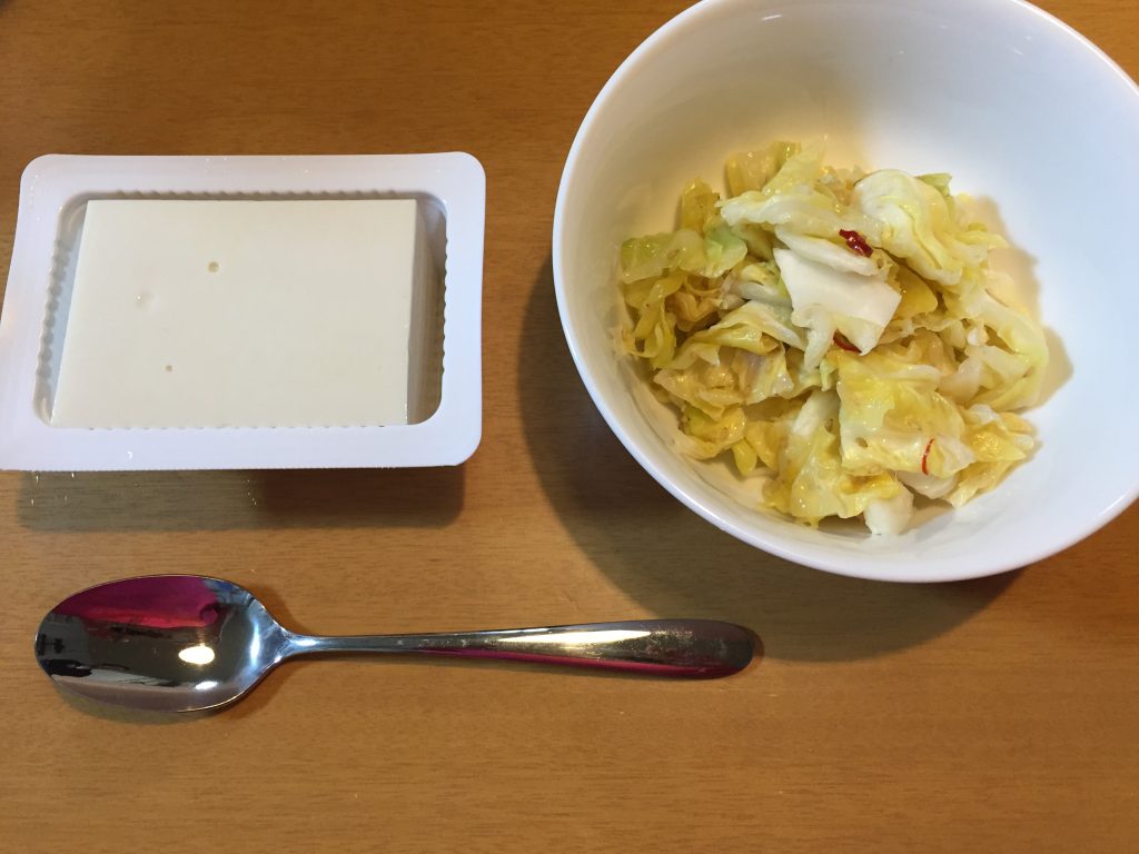 酢キャベツ（今日の豆腐）